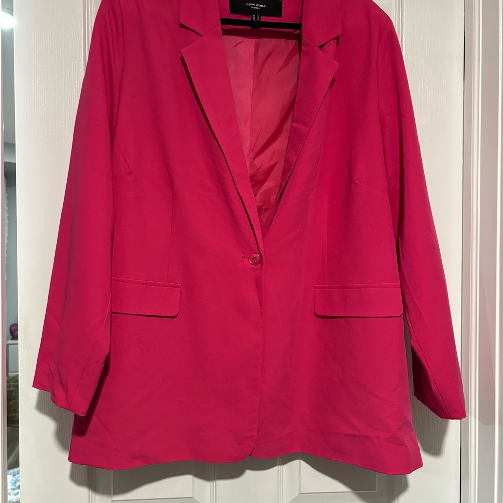 Vero Moda Vibrant Pink Blazer